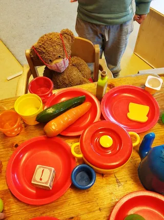 חזרנו לסוג של שגרה בגן