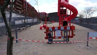 זה לא כל כך נעים לראות גן סגור