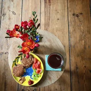 פרחים ופנקייקס מלאים בחלבון, תדלוק לקראת ריצה