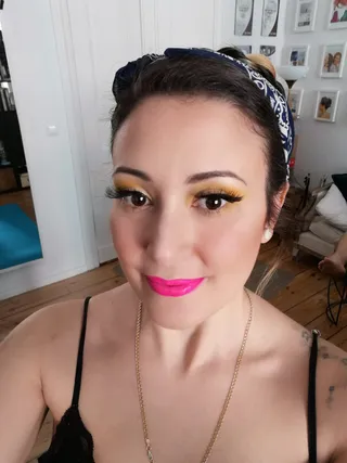 חלמתי בלילה על איפור כזה