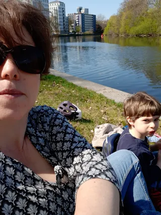 בתקופת הסגר ההדוק ביליתי הרבה עם הבן שלי בטיולים בטבע של ברלין