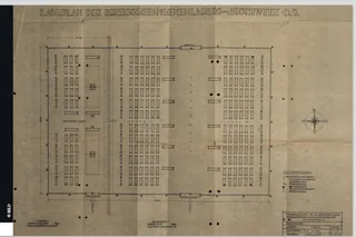 מתוך חוברת שהפיק הבילד על התוכניות המקוריות של מחנה אושוויץ-בירקנאו