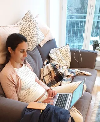 שגרה חדשה של עבודה מהבית (עוד מתחילת הסגר)